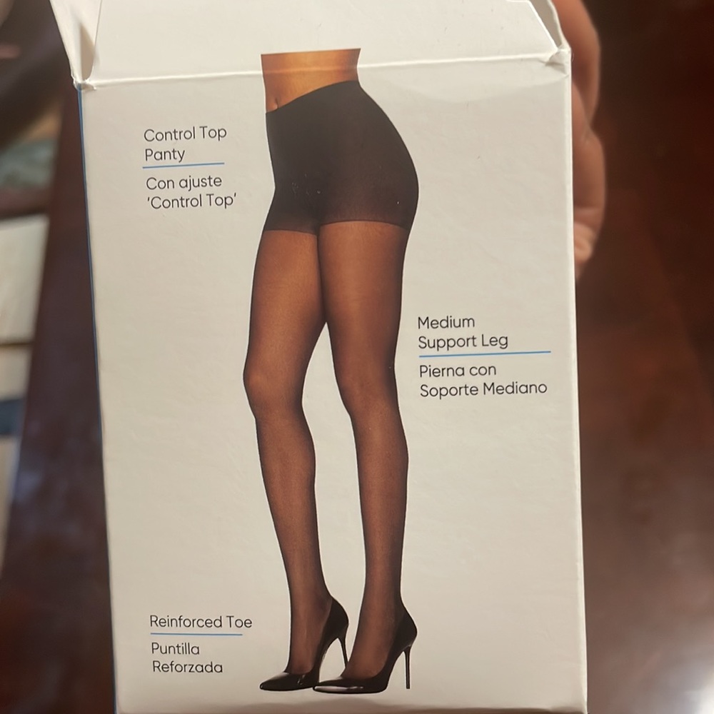 Compression Sheer Tights - Picture 2 of 4